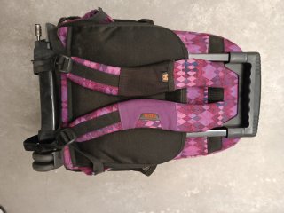 Mochila TOTO textil morada