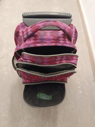 Mochila TOTO textil morada