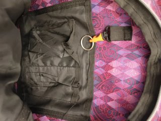 Mochila TOTO textil morada