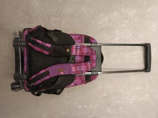 Mochila TOTO textil morada