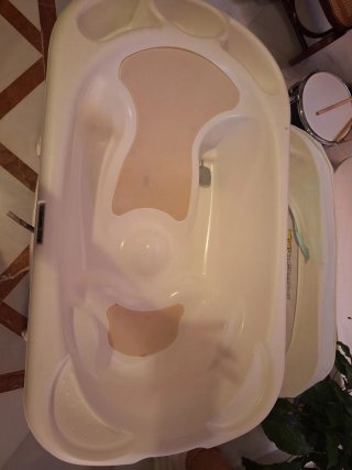 Bañera para bebé con soporte