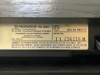 Equipo de música Pioneer