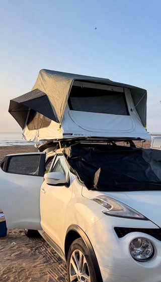 Tienda de techo para coche