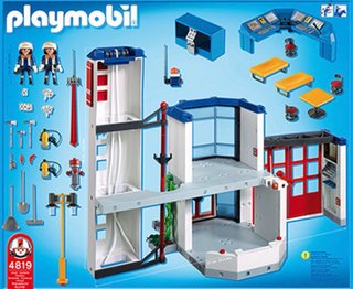 Estación Bomberos Playmobil 4819