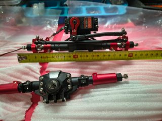 Ejes Crawler 1/10 Metal Nuevos