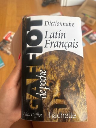 Le Gaffiot de poche dictionnaire latin-français