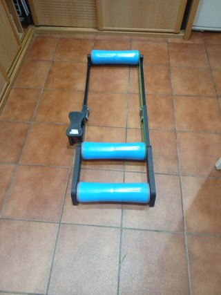 Rodillo entrenamiento ciclismo