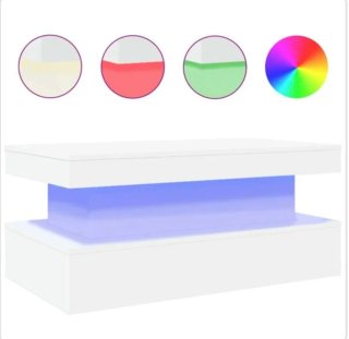 Mesa de salón blanca moderna