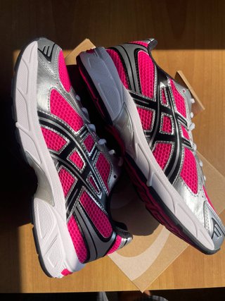 ASICS Gel 1130 Pink Glo Silver EU 38 Deadstock New