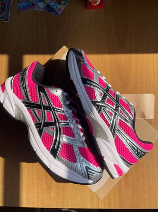 ASICS Gel 1130 Pink Glo Silver EU 38 Deadstock New