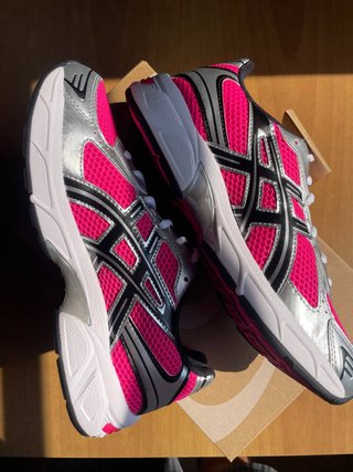 ASICS Gel 1130 Pink Glo Silver EU 38 Deadstock New