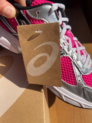 ASICS Gel 1130 Pink Glo Silver EU 38 Deadstock New