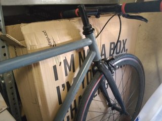 Bicicleta Urbana Gris