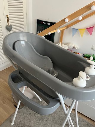 Bañera bebé Bebejou gris