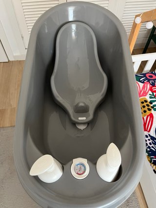 Bañera bebé Bebejou gris