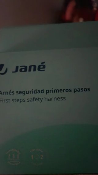 Arnés de seguridad Jané primeros pasos