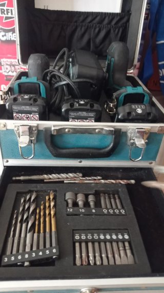 Maletín aluminio Kit Makita
