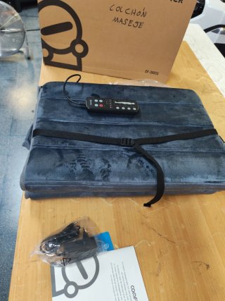 Materassino massaggiante COMFIER 10 motori elettrici