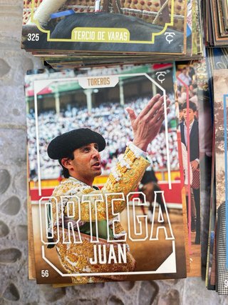 Lote 25 cartas Taurocromos 2026