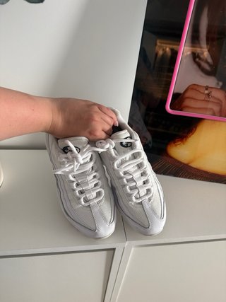 Nike Air Max 95 Triple White ORIGINALES