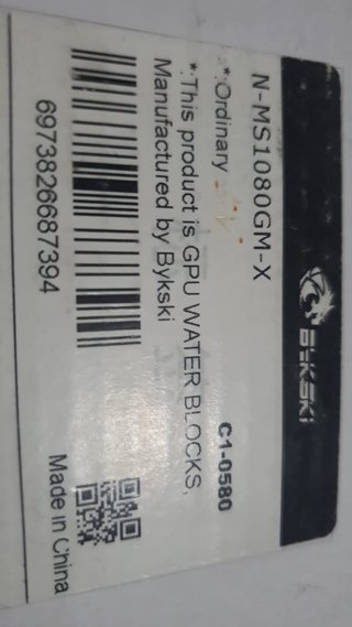 Bloque de Agua Bykski N-MS1080GM-X