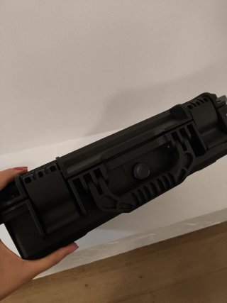 Valigetta porta orologi nera 15bit