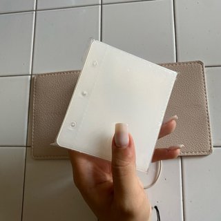 Mini album fotografico ad anelli - Rosa Cipria