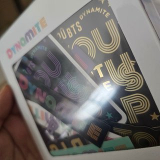 Stickers BTS Dynamite Holográficos