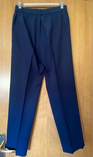 Pantalón Massimo Dutti Talla 38 Azul