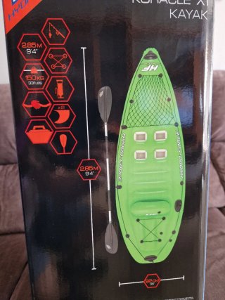 Kayak inflable Bestway Hydro Force KoracleX1 nuevo