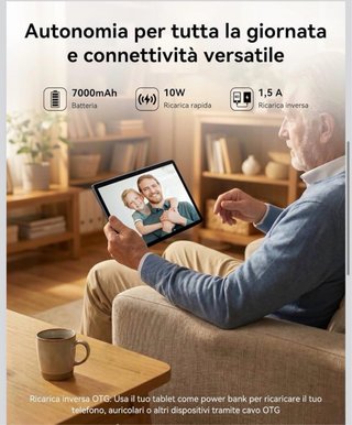 Tablet T30 Android 16 11 64GB (TF 4TB)
