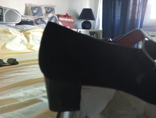 Scarpe Melluso scamosciate nere con cinturino