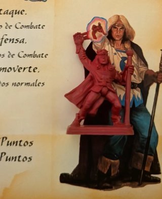 HeroQuest Figuras Héroes + Tarjetas