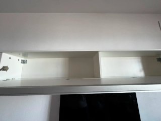 Mueble de salón blanco