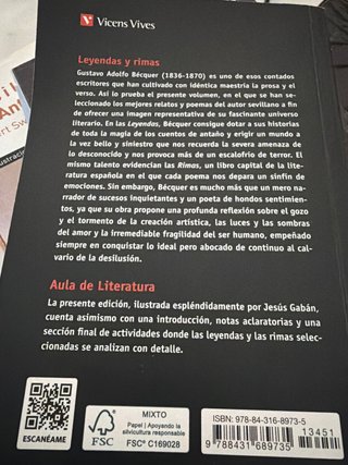 25. Leyendas y rimas
