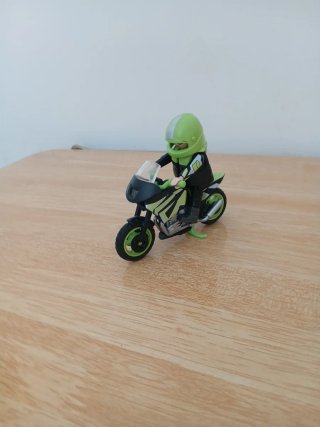 Moto de  Playmobil como la ves foto Todo 5€