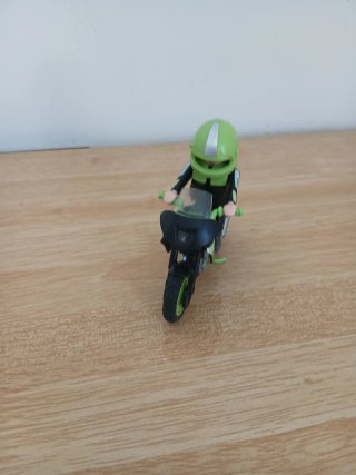 Moto de  Playmobil como la ves foto Todo 5€