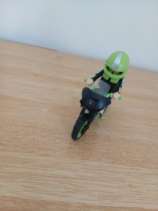 Moto de  Playmobil como la ves foto Todo 5€