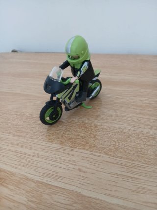 Moto de  Playmobil como la ves foto Todo 5€