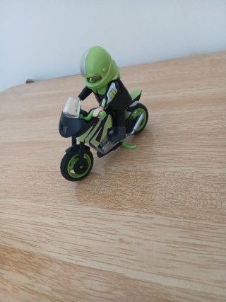 Moto de  Playmobil como la ves foto Todo 5€