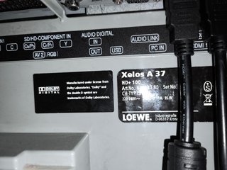 TELEVISOR LOEWE XELOS A37 FULL HD+100 TDT HD