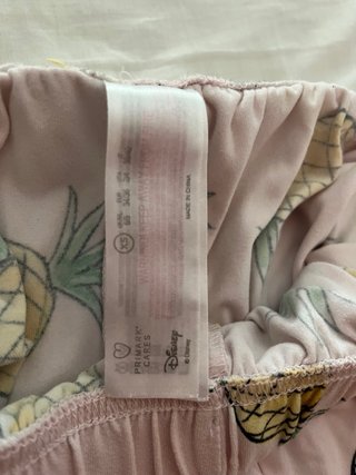 Pijama Corto Stitch y Piñas Talla M