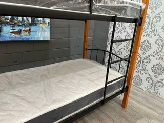 Litera doble cama  90cm - madera y metal