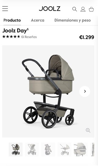 Carrito Joolz Day 5 - 2 piezas