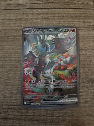Carta Pokémon Reshiram EX 166/086