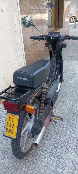 Ciclomotor Motogac Kanowey Negro