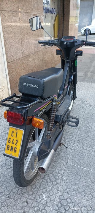 Ciclomotor Motogac Kanowey Negro
