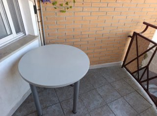 Mesa y 4 Sillas Terraza Plástico
