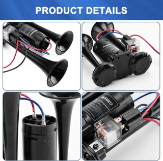 Bocina de Aire Doble 12V Camión