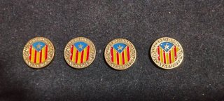 Lote 4 monedas conmemorativas 300 años